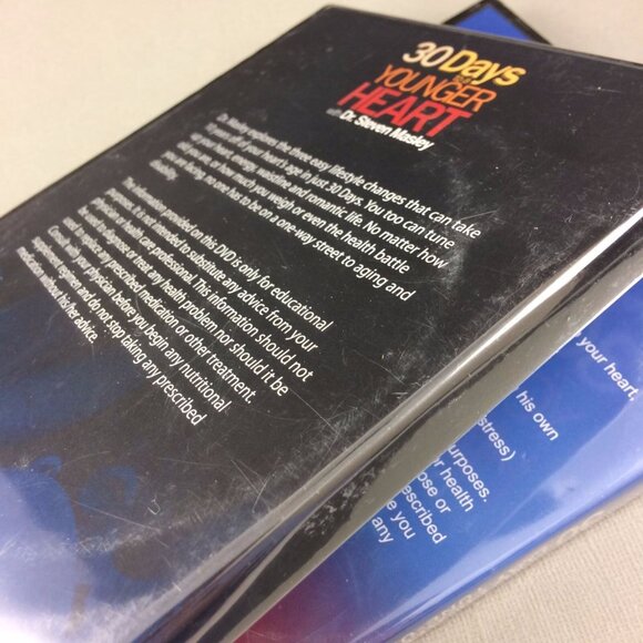 2 Dr Steven Masley DVDs Sealed 30 Day Heart Tune-Up & 30 Days Younger Heart PBS - Picture 10 of 12